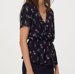 H&M floral blouse